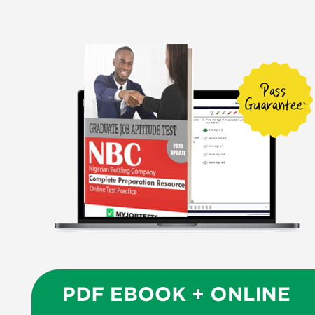 NBC Aptitude Test Prep Pack NBC assessment preparation cover
