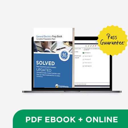GE Nigeria Aptitude Test Prep Pack GE assessment preparation cover