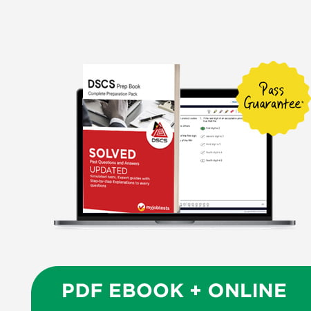 DSCS Aptitude Test Prep Pack DSCS assessment preparation cover - aptitude-test