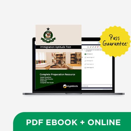 Ghana Immigration Aptitude Test Prep Questions & Answers Ghana Immigration Service assessment preparation cover