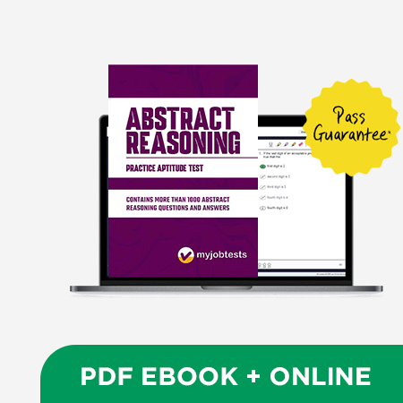 Abstract Reasoning Practice Prep Pack SHL assessment preparation cover