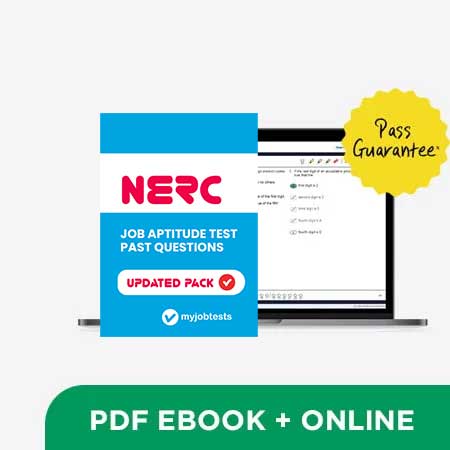 NERC Aptitude Test Prep Questions & Answers NERC assessment preparation cover