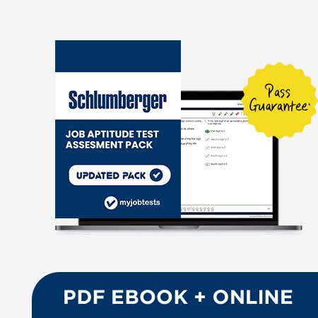 Schlumberger Aptitude Test Prep Questions & Answers Schlumberger assessment preparation cover