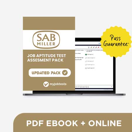 SABMiller Aptitude Test Prep Questions & Answers SABMiller assessment preparation cover