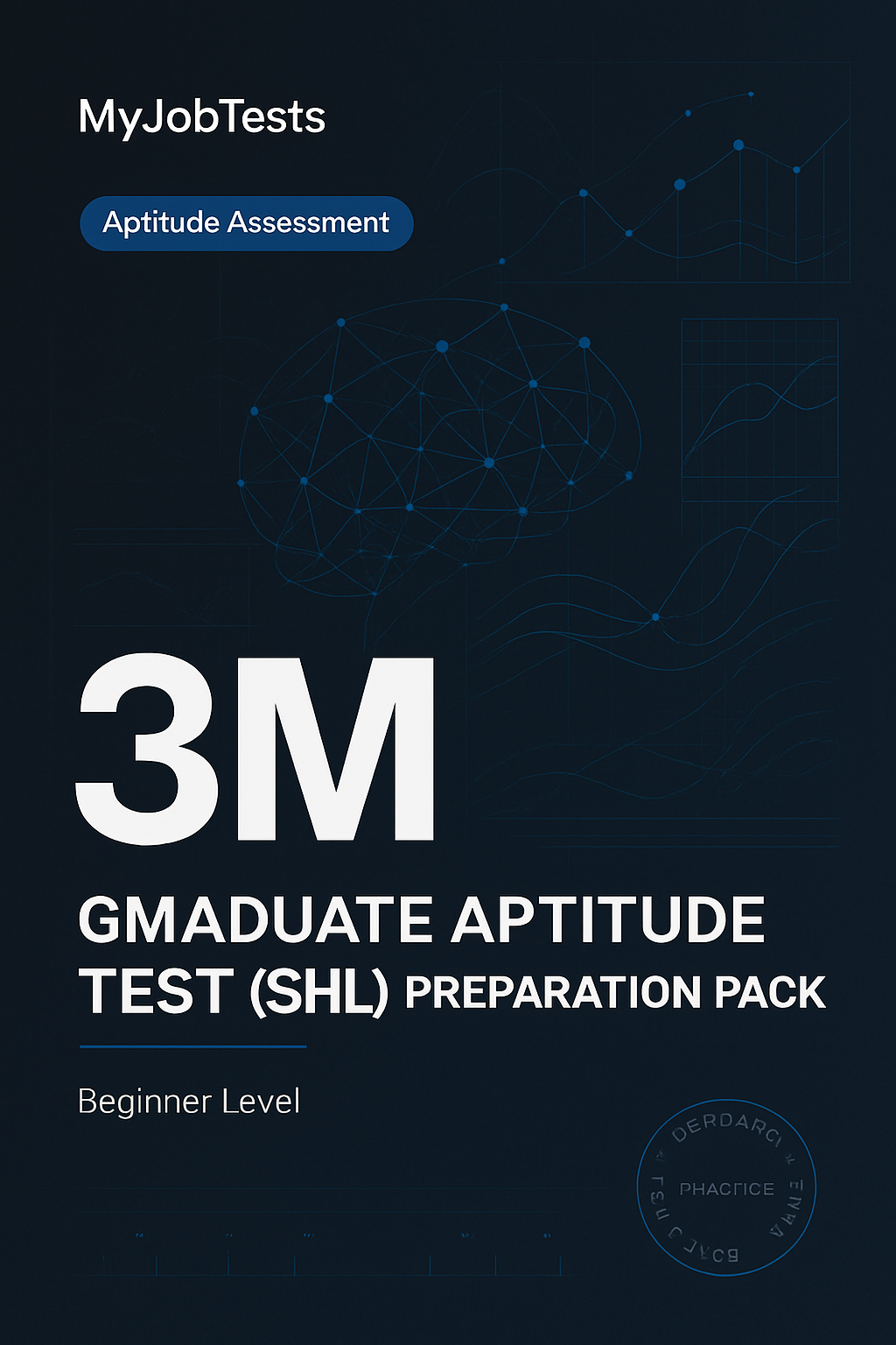 3M Graduate Aptitude Test Prep Pack 3M assessment preparation cover