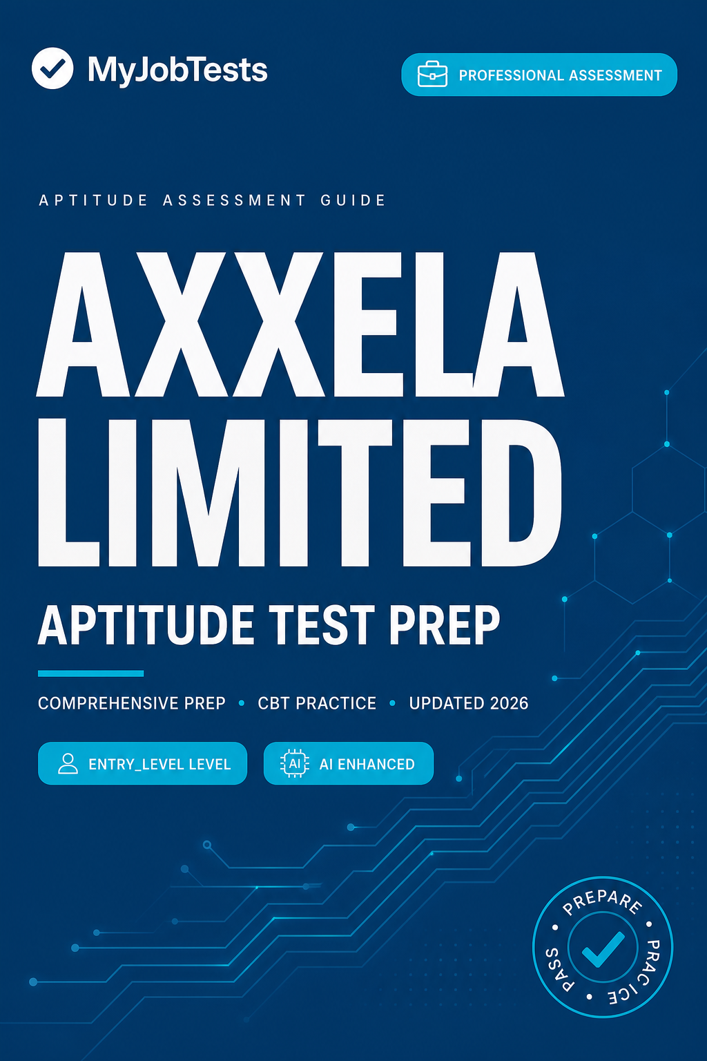 Axxela Aptitude Test Prep Pack Axxela Limited assessment preparation cover