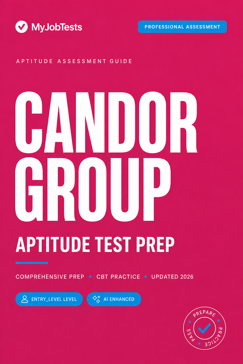 Candor Aptitude Test Prep Pack Candor Group assessment preparation cover - aptitude-test