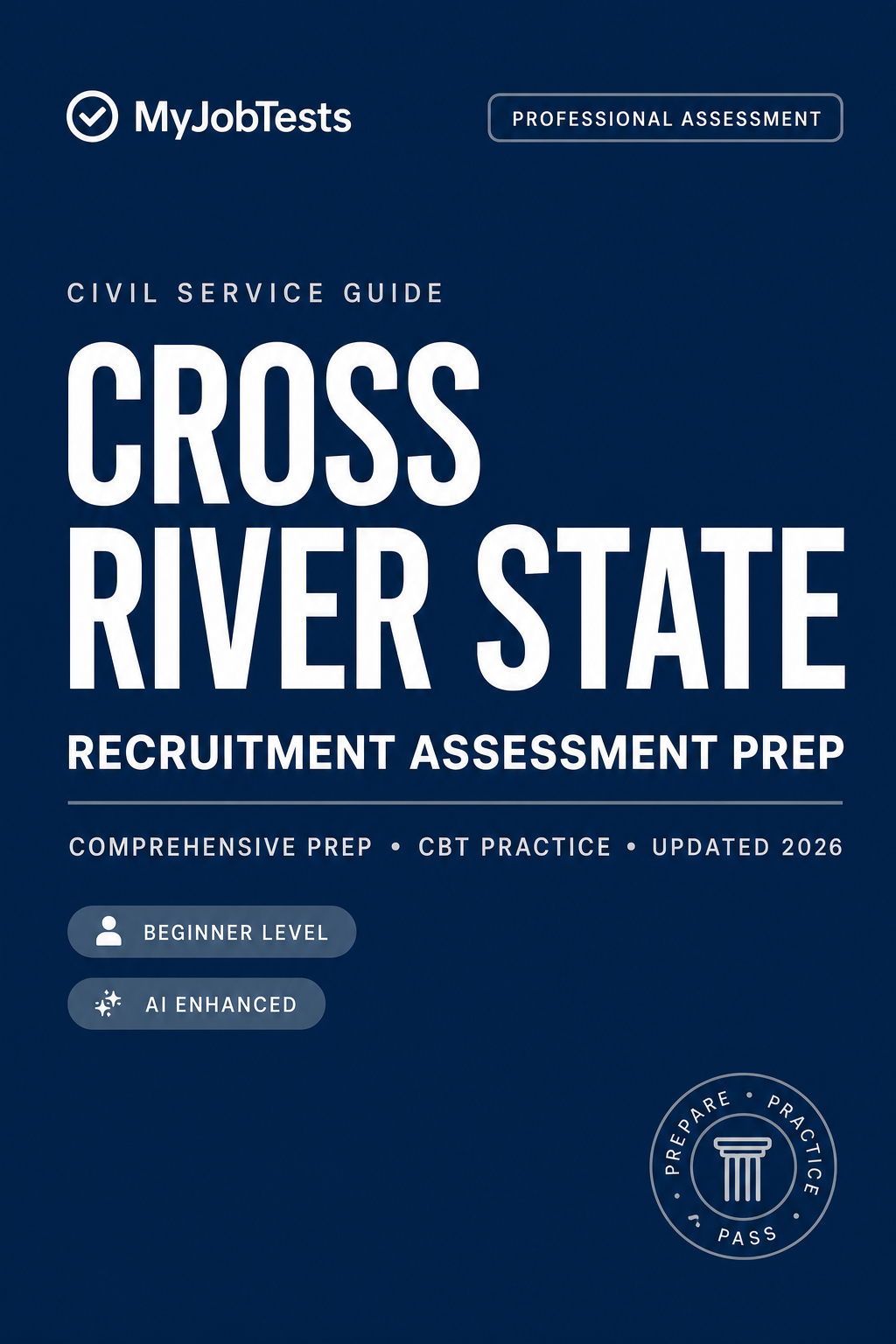 CrossRiver SUBEB Recruitment Exam Prep Pack Cross River State assessment preparation cover