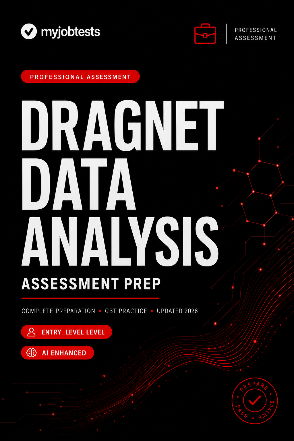 Dragnet Data Science Skill Assessment Practice Pack Dragnet Data Science  assessment preparation cover