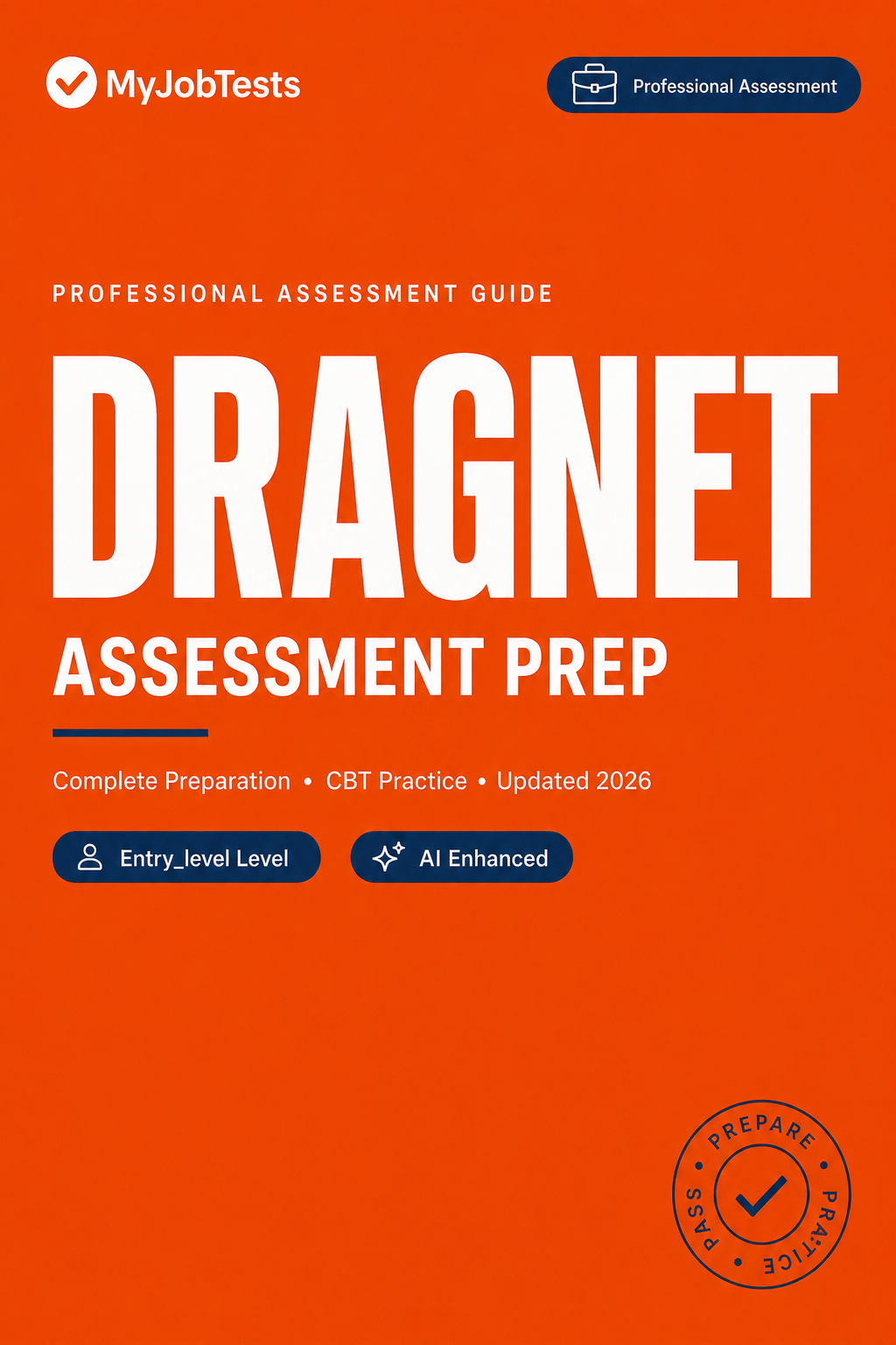 Dragnet Process Engineering/Process Technician Skill Assessment Practice Pack Dragnet assessment preparation cover