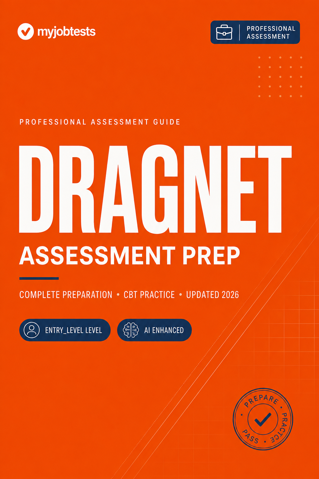 Dragnet Sales and Marketing Skill Assessment Practice Pack Dragnet assessment preparation cover