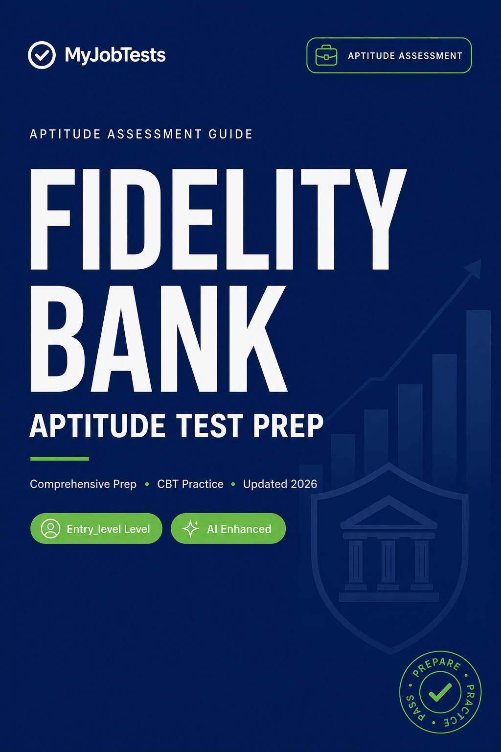 Fidelity Bank Aptitude Test Prep Questions & Answers Fidelity Bank assessment preparation cover