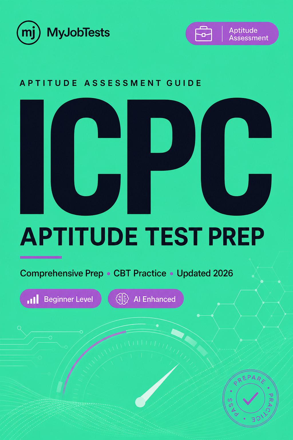 ICPC Aptitude Test Prep Pack ICPC assessment preparation cover