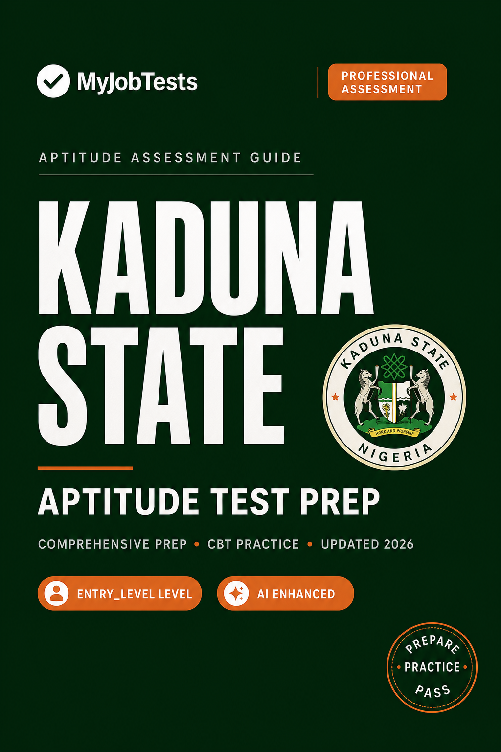 Kaduna SUBEB Recruitment Past Questions And Answers Kaduna State SUBEB assessment preparation cover
