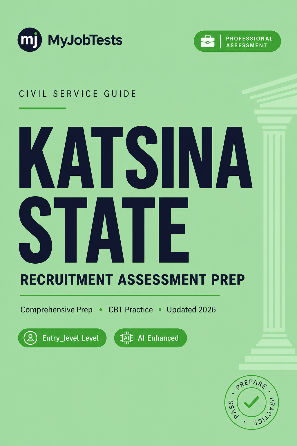 Katsina State Civil Service Recruitment Exam Prep Pack assessment preparation