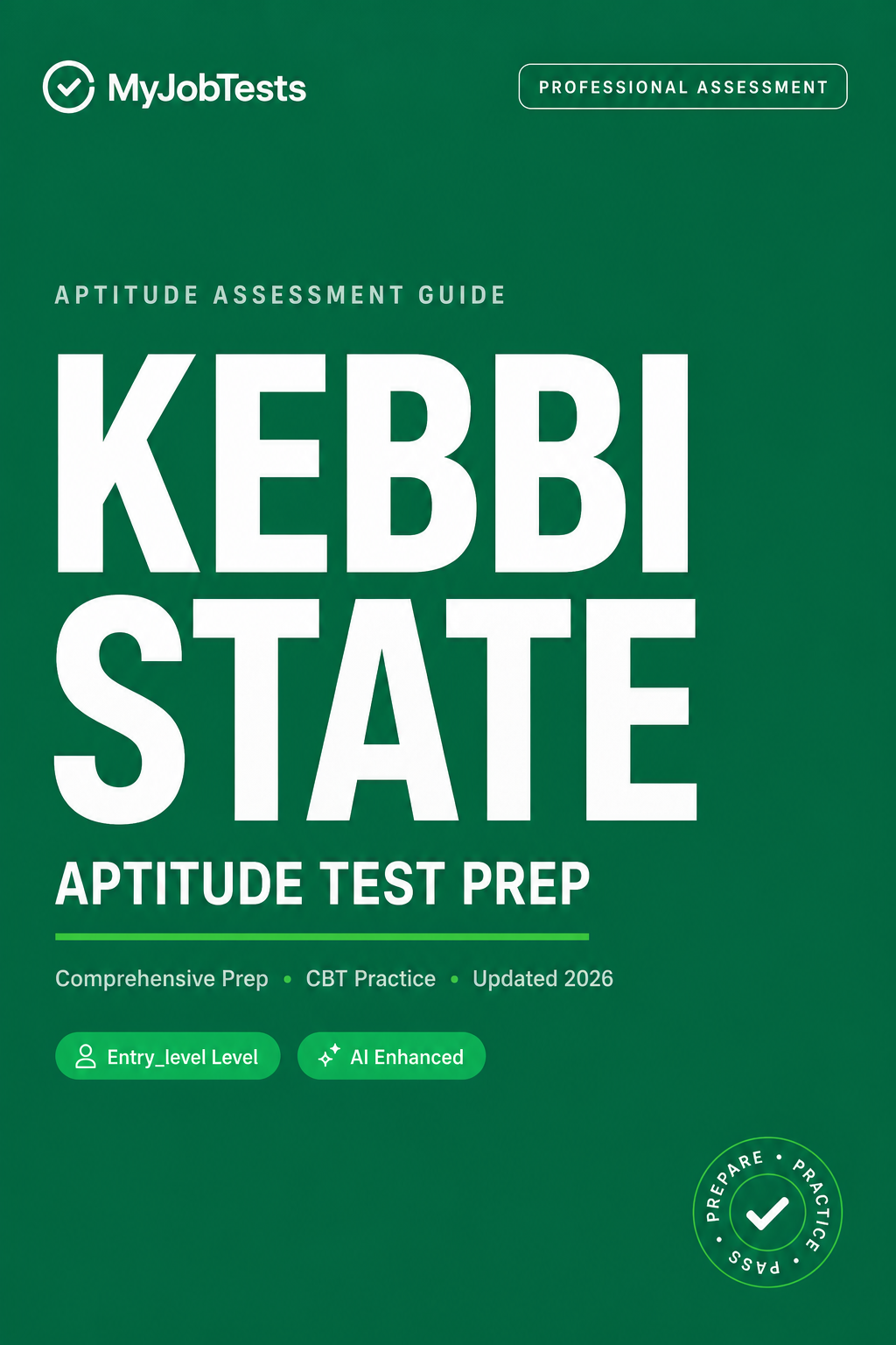 Kebbi SUBEB Exams Aptitude Test Prep Questions & Answers Kebbi State assessment preparation cover