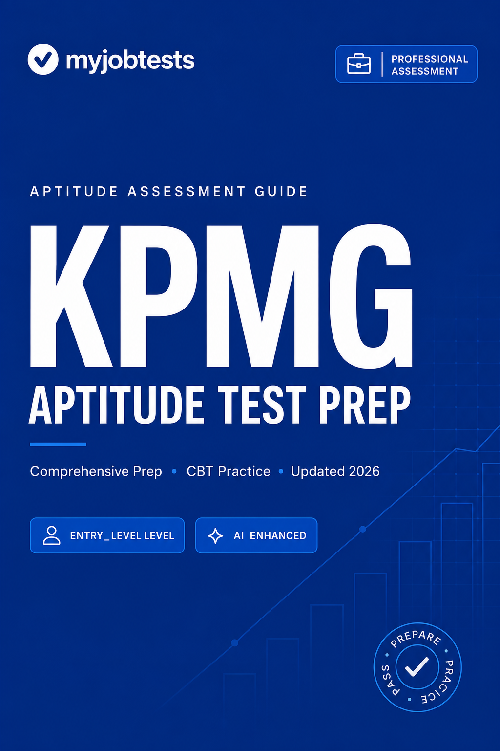 KPMG Internship Aptitude Test Prep Pack KPMG assessment preparation cover
