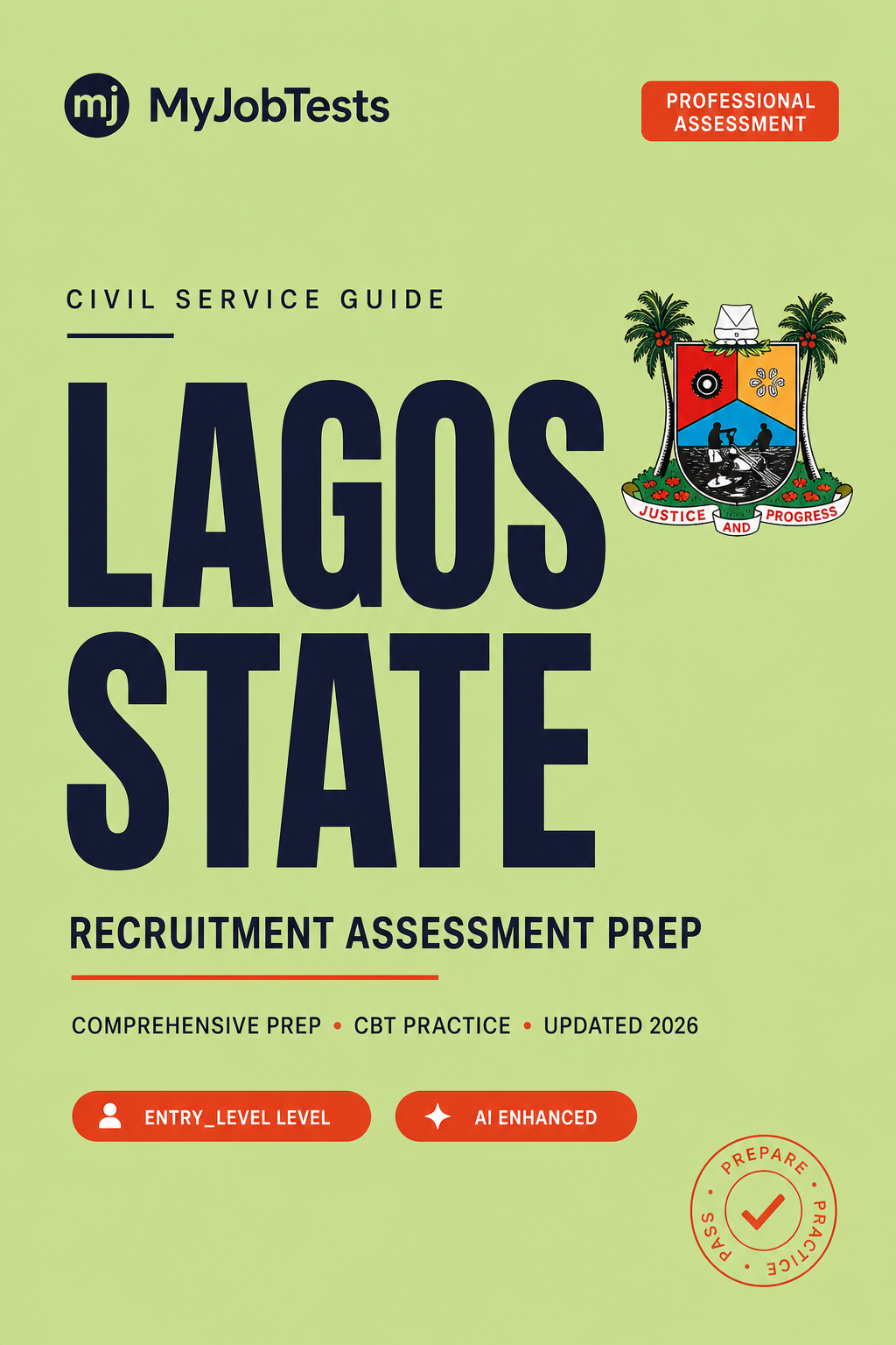 Lagos State Civil Service Recruitment Exam Prep Pack assessment preparation
