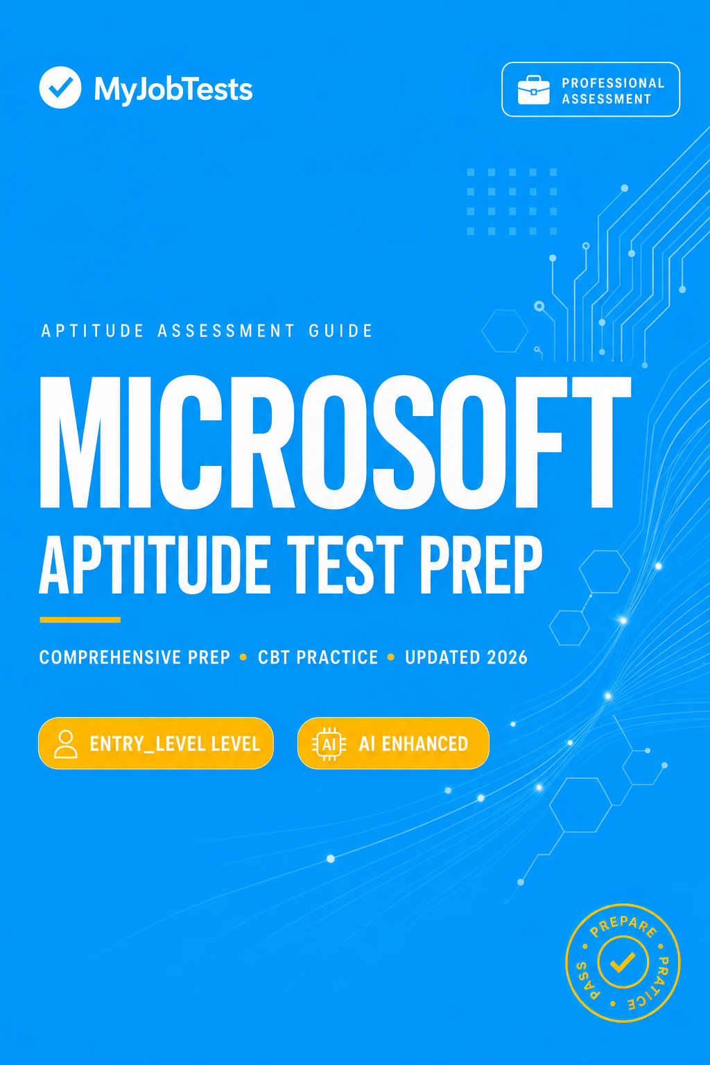 Microsoft Nigeria Aptitude Test Prep Pack Microsoft assessment preparation cover