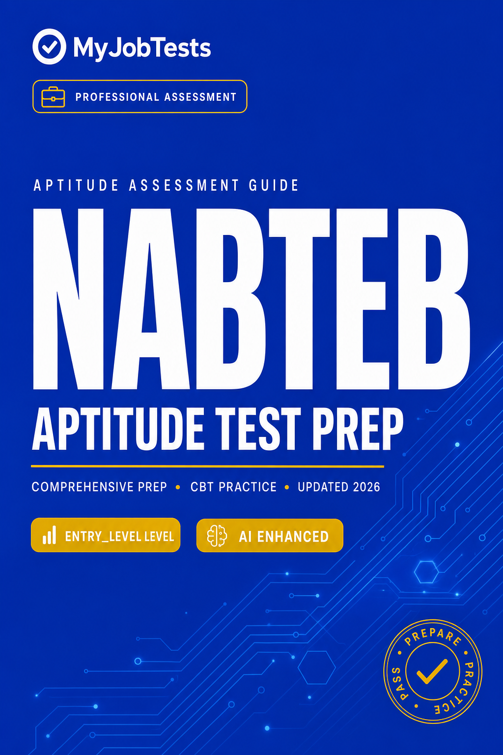 NABTEB Aptitude Test Prep Pack NABTEB assessment preparation cover