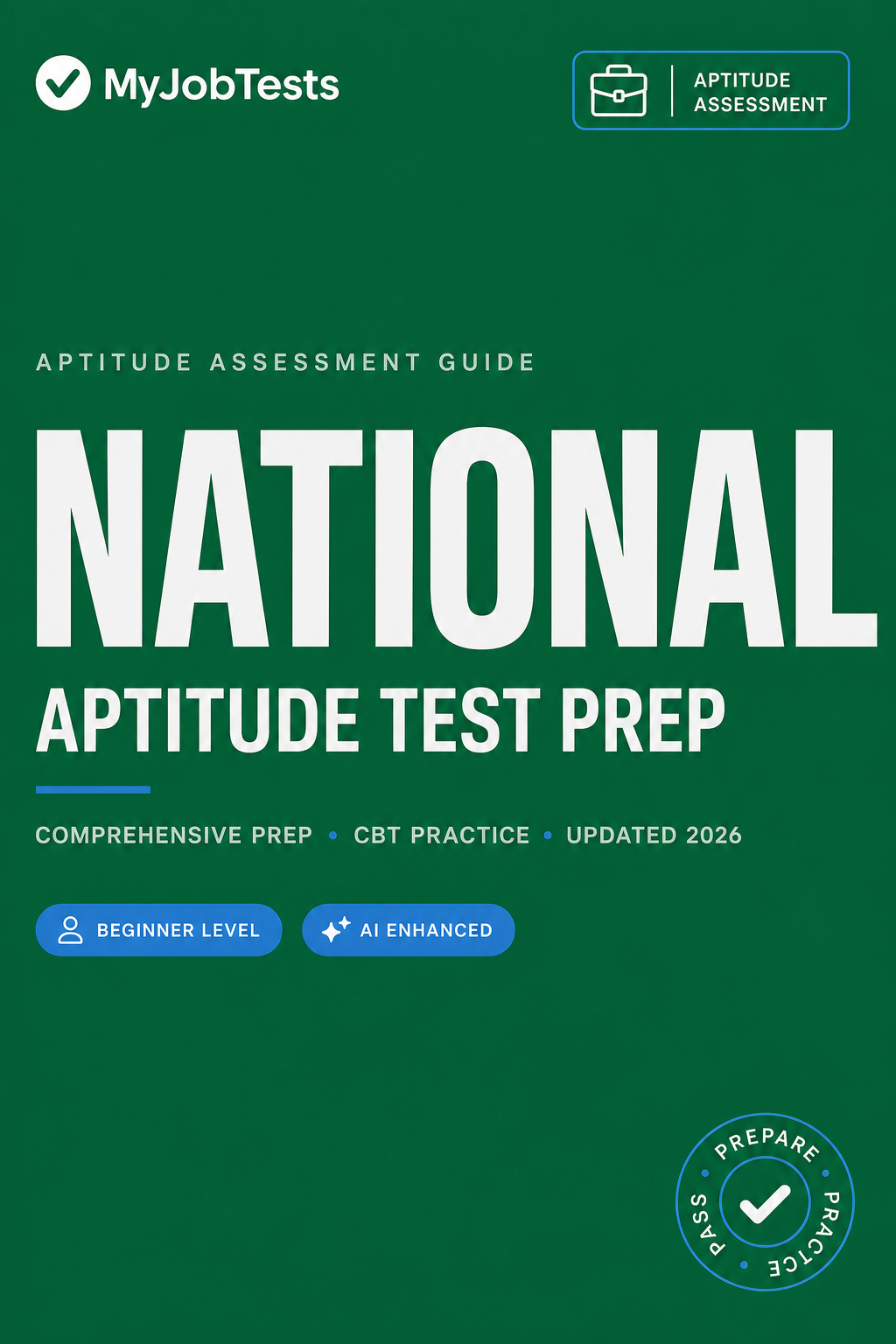 National Commercial Bank Graduate Aptitude Test Prep Pack National assessment preparation cover