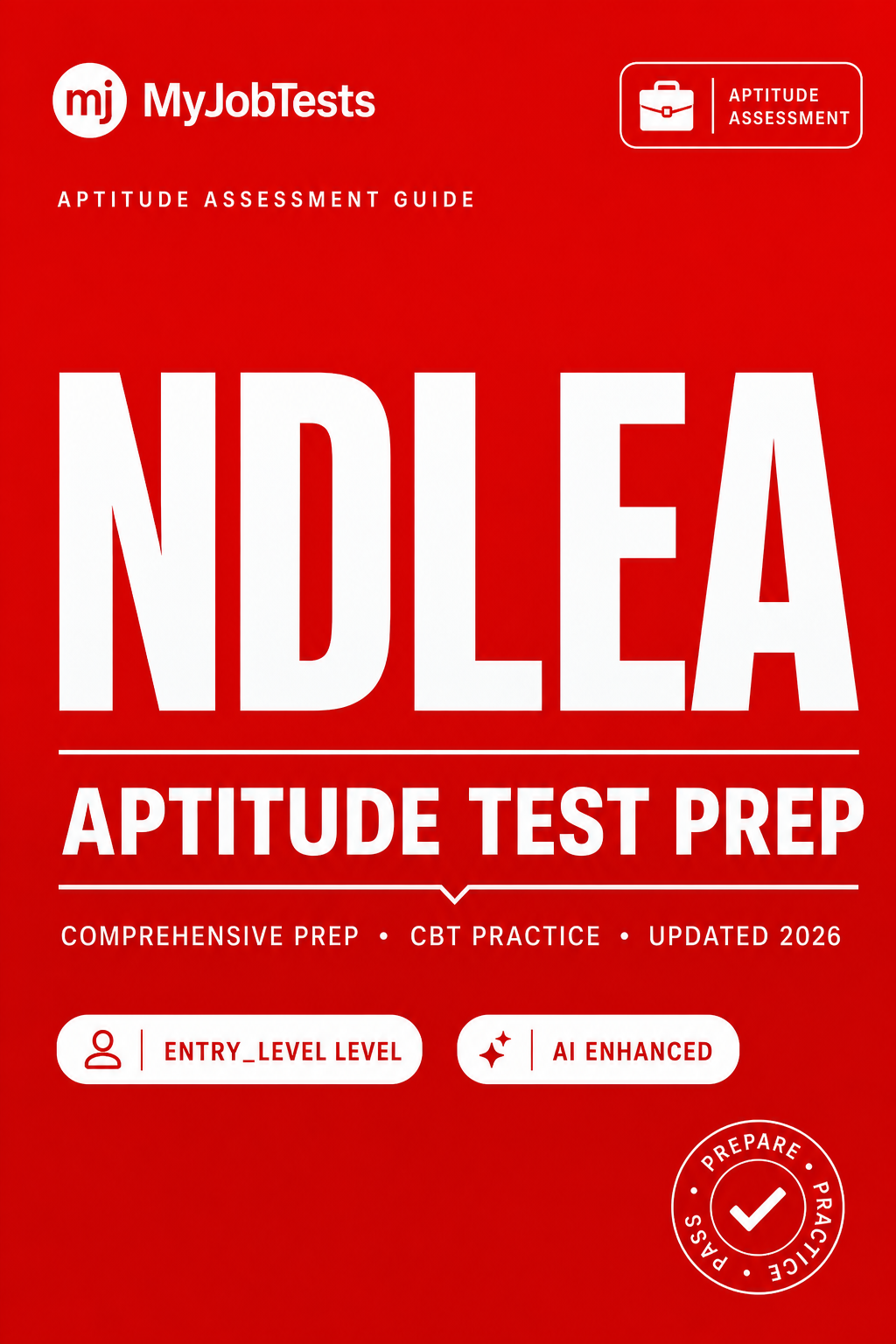 NDLEA Recruitment Aptitude Test Prep Questions & Answers - NDLEA assessment preparation