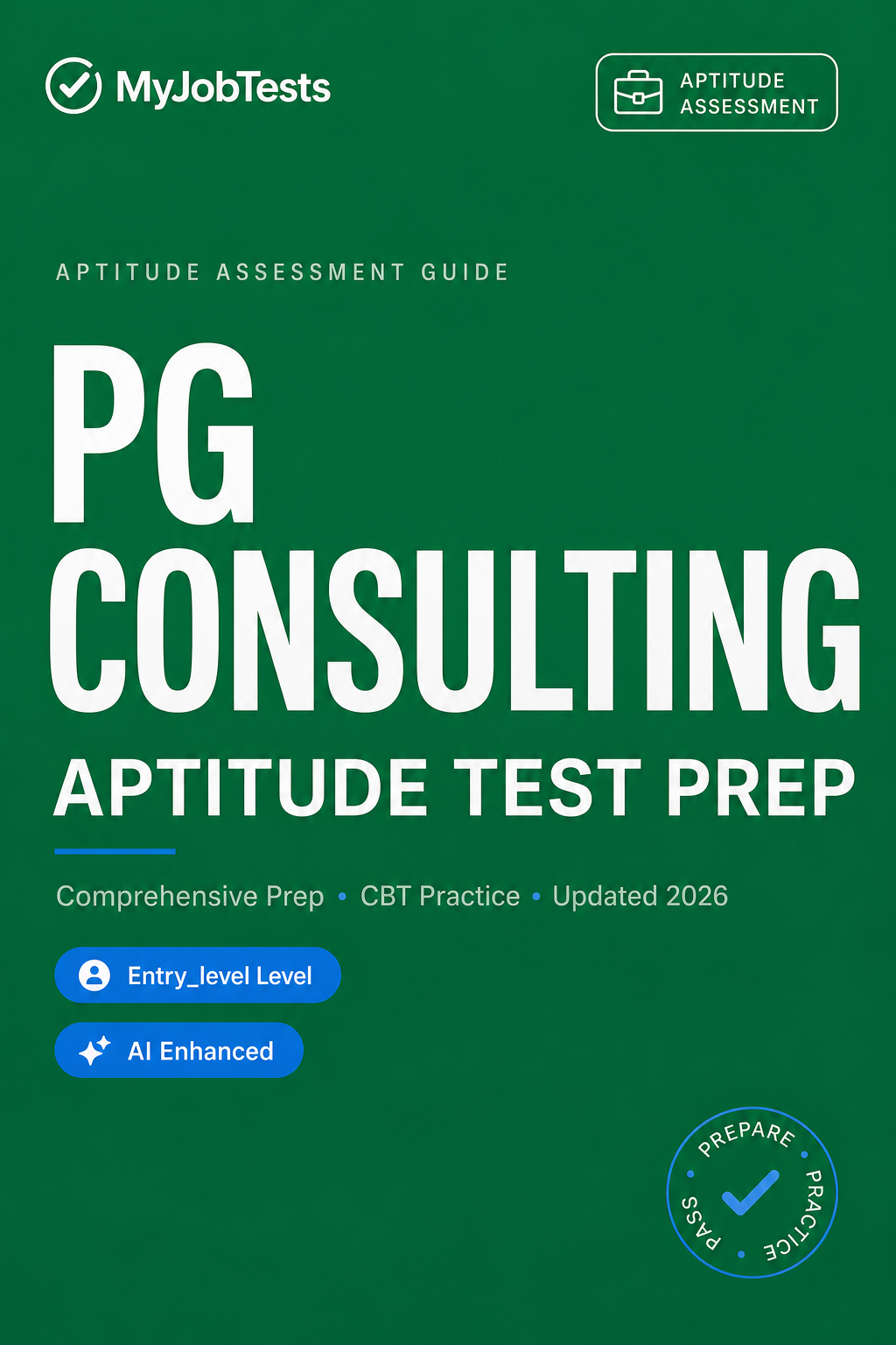 PG Consulting Aptitude Test Prep Questions & Answers - PG Consulting assessment preparation