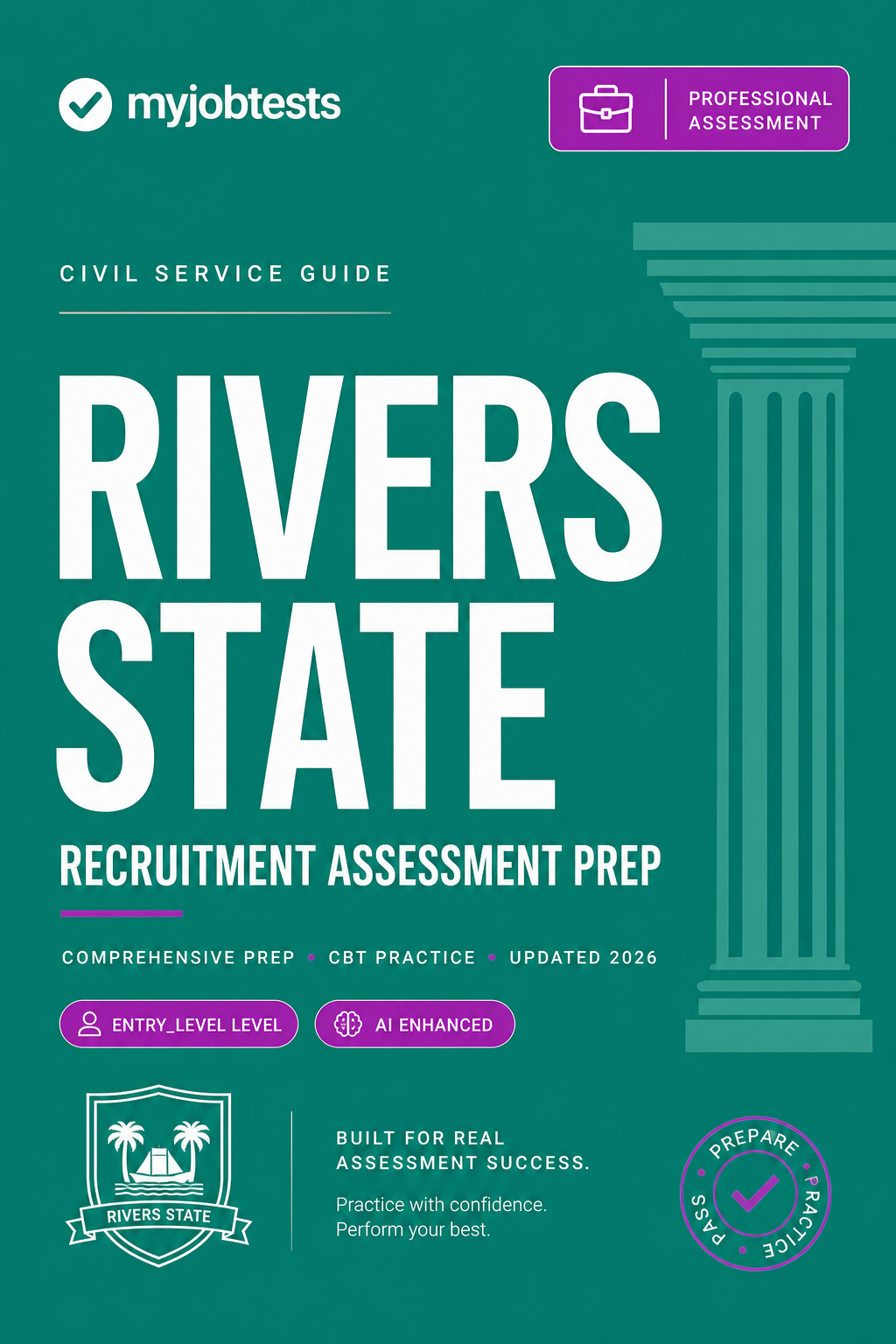 Rivers SUBEB Recruitment Exam Prep Pack /Answers Material Rivers State assessment preparation cover