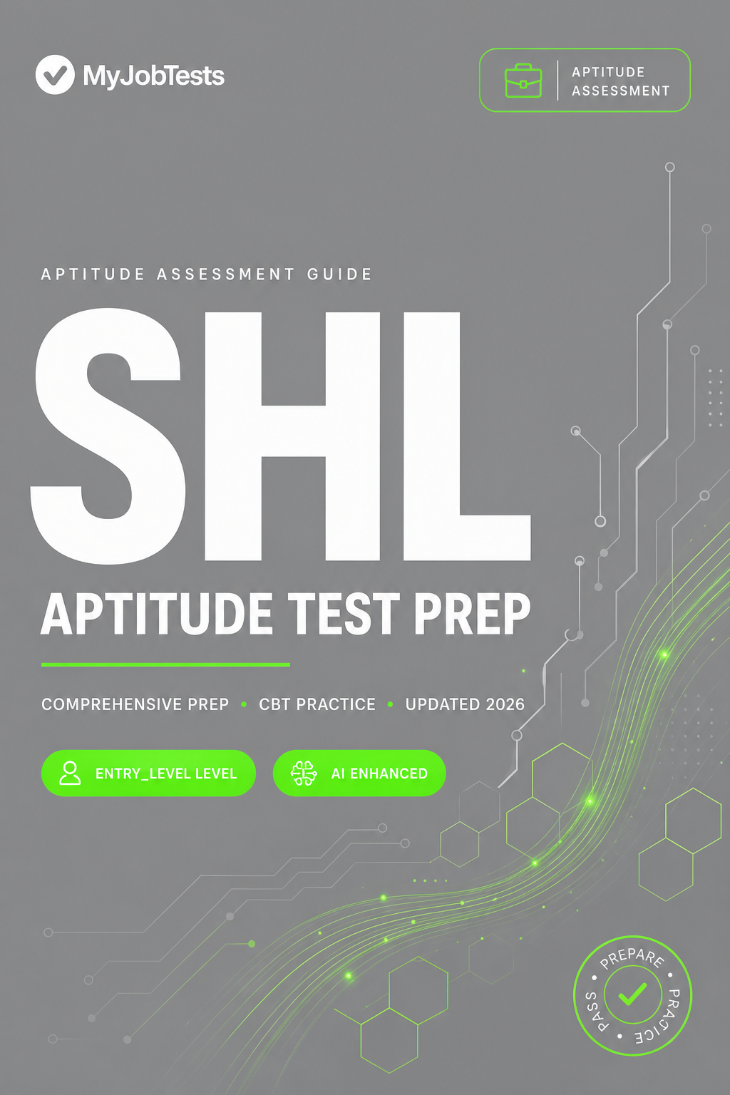 SHL Aptitude Test Past Questions & Answers SHL assessment preparation cover - aptitude-test