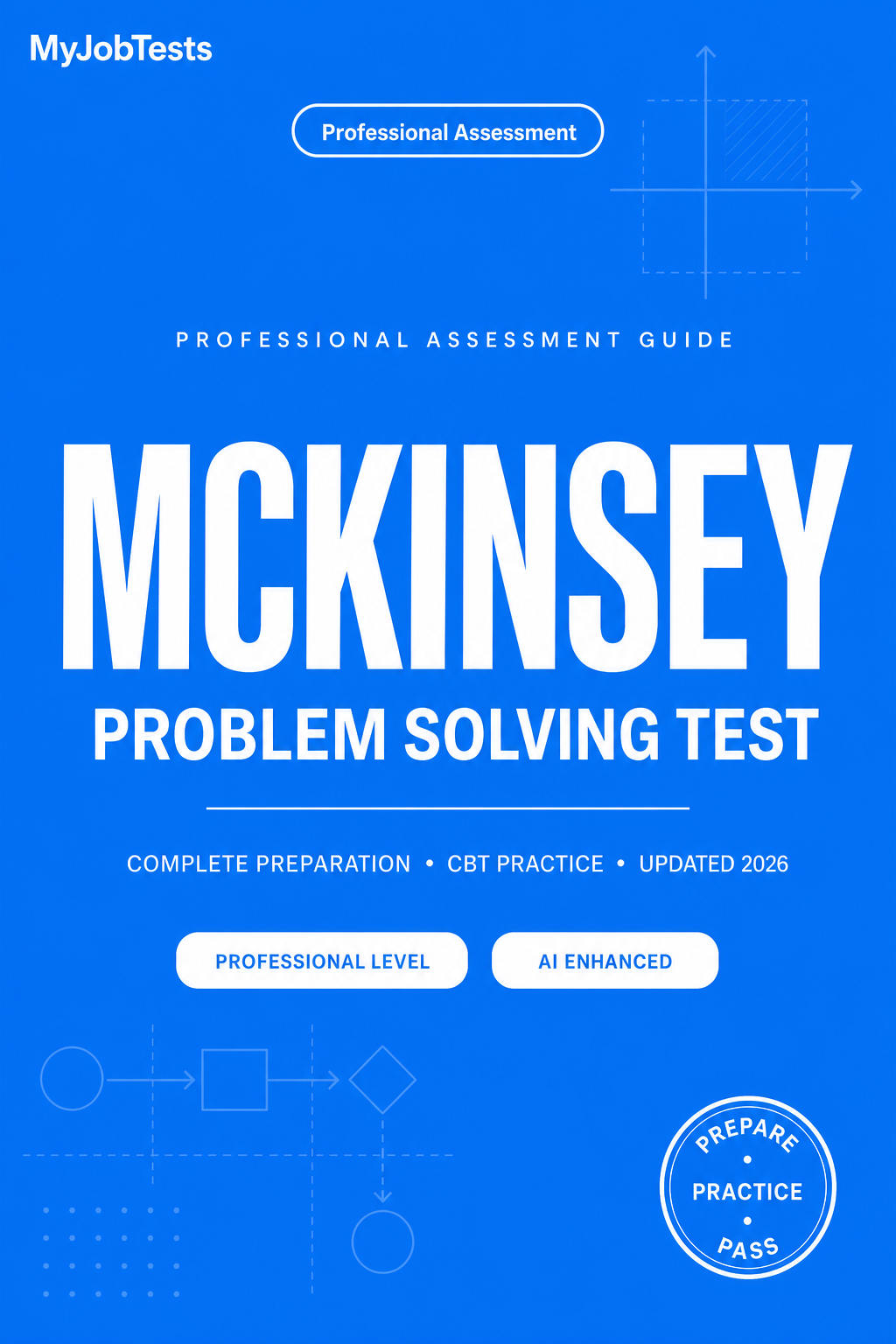McKinsey Problem Solving Test McKinsey assessment preparation cover