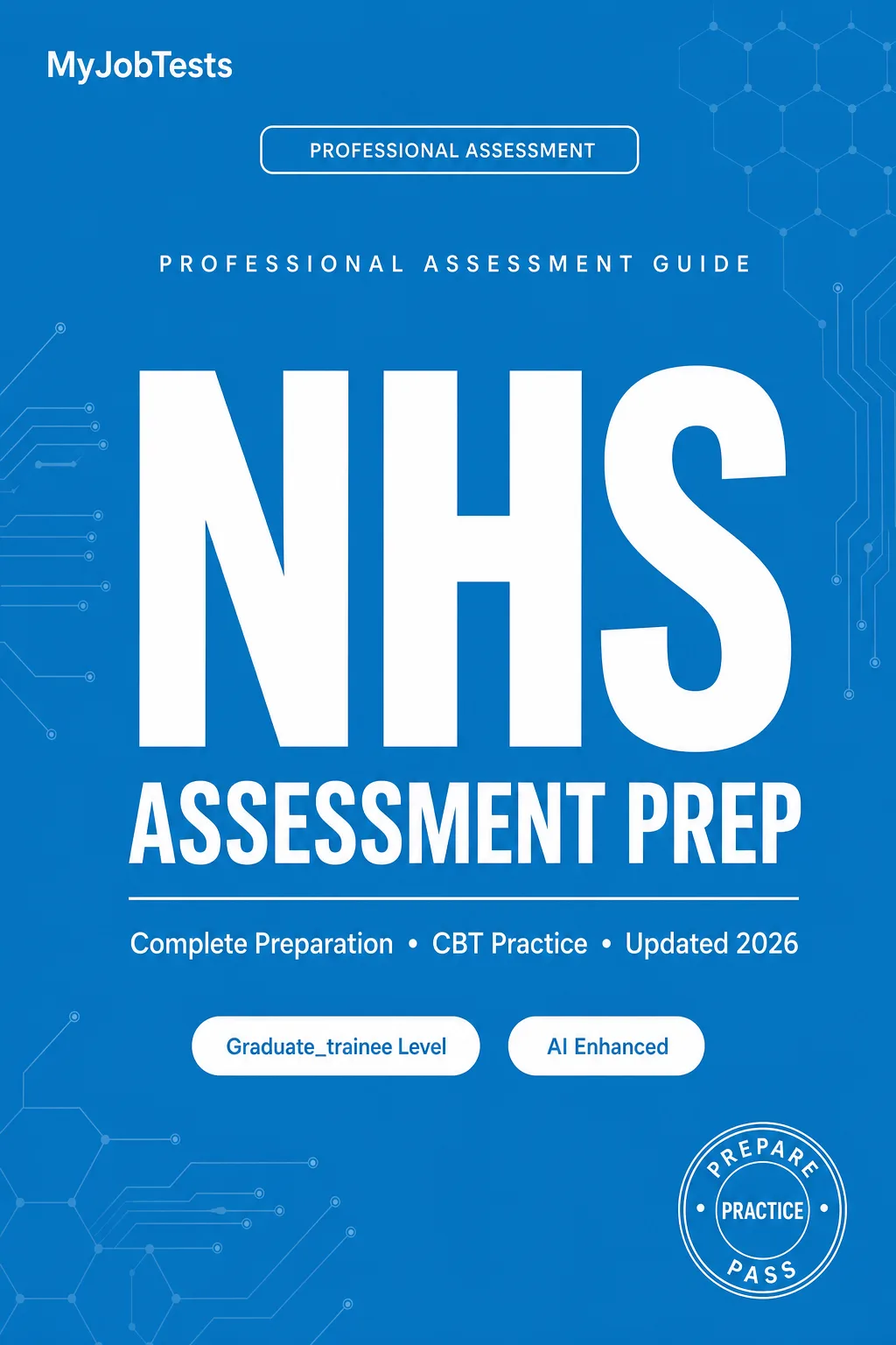 NHS Healthcare Assessment NHS assessment preparation cover