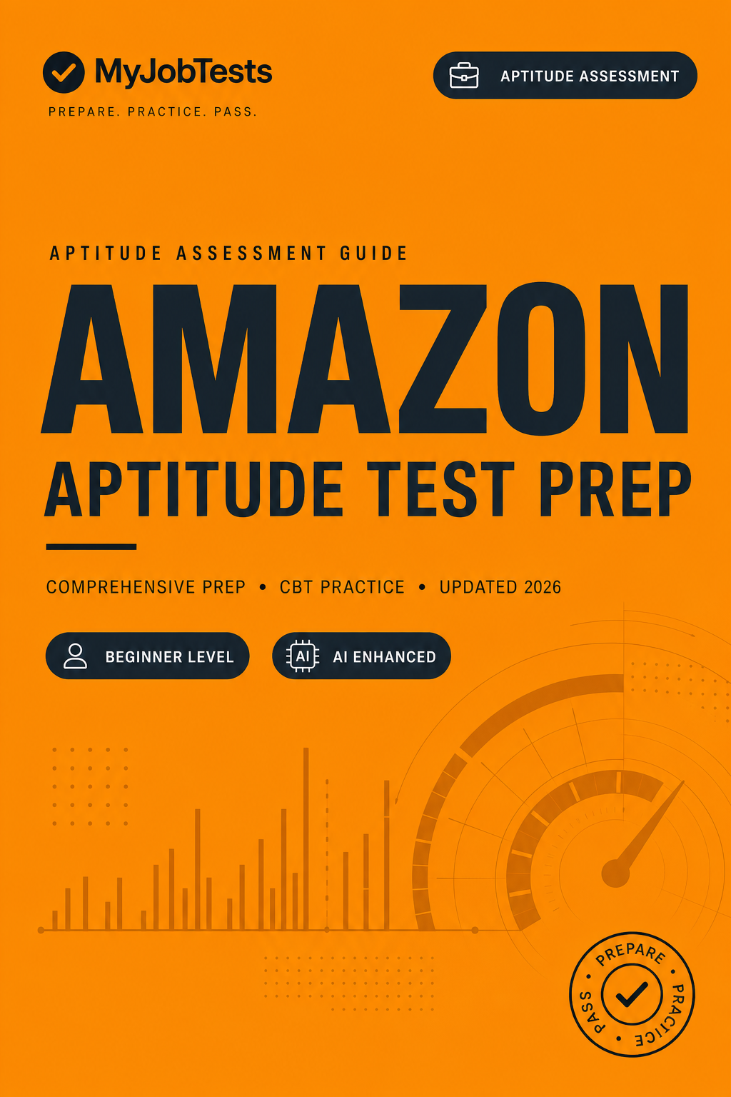 Amazon Graduate Aptitude Test Prep Pack Amazon assessment preparation cover