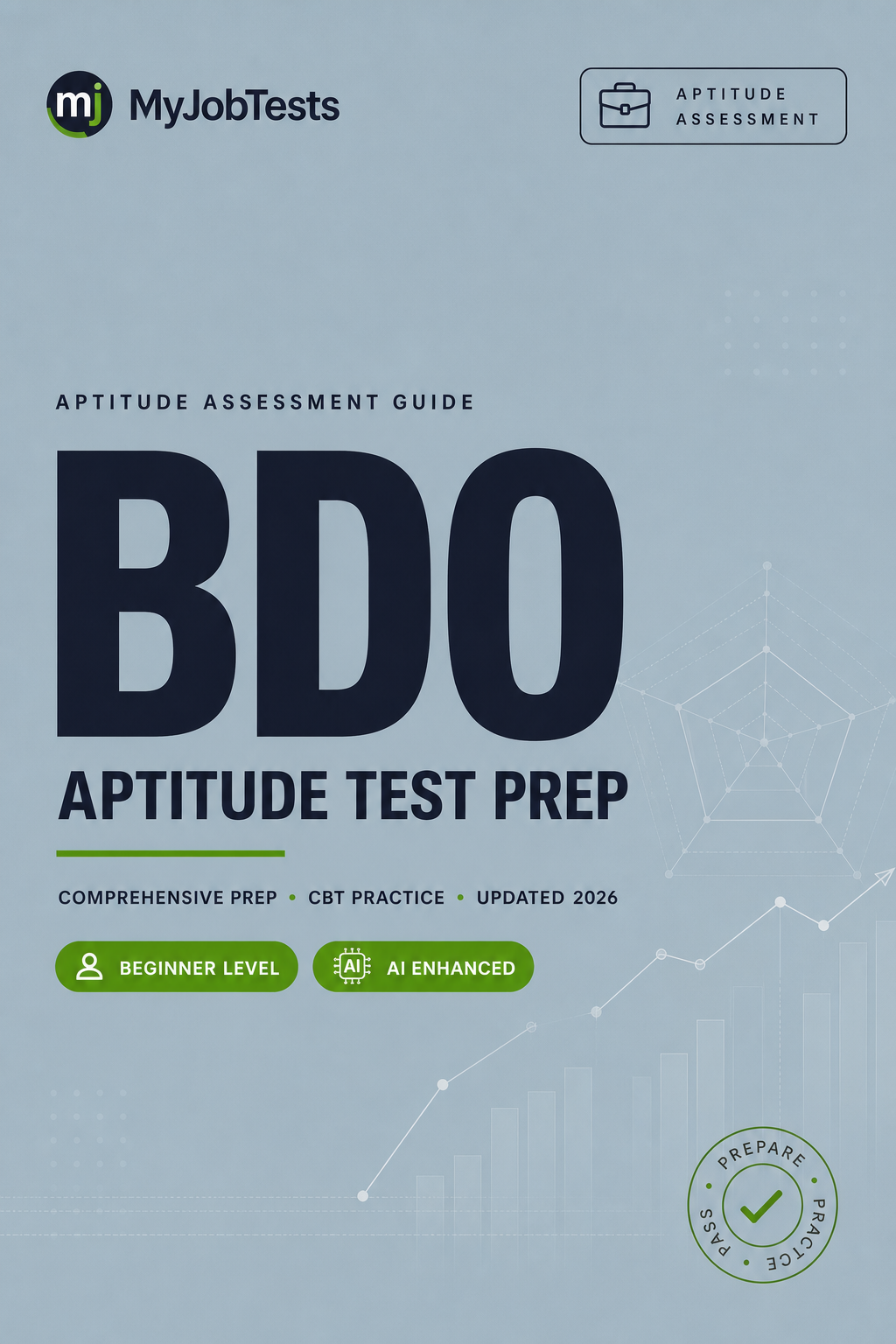 BDO Aptitude Test Prep Pack BDO assessment preparation cover
