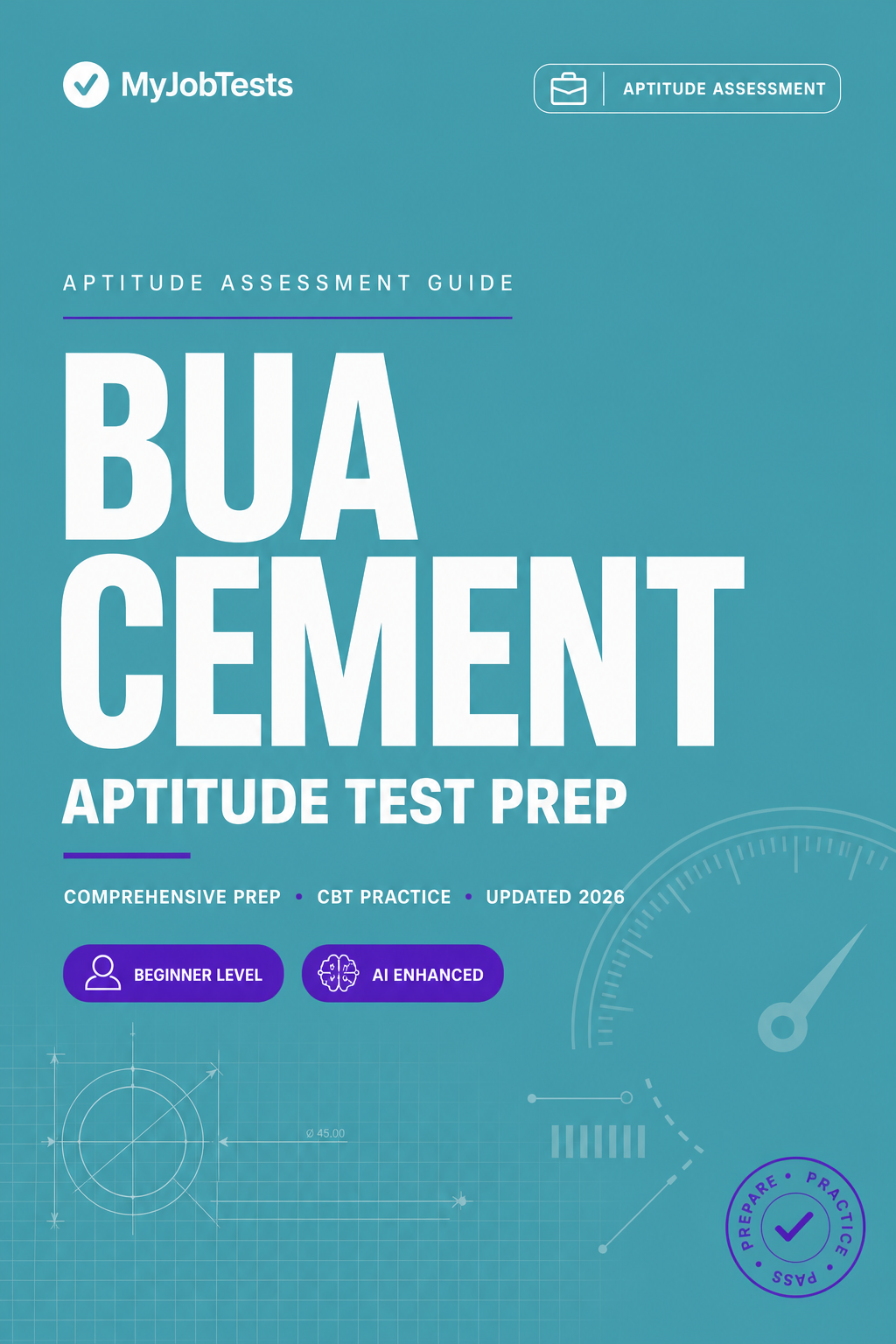 BUA Cement Aptitude Test Prep Questions & Answers BUA Cement assessment preparation cover