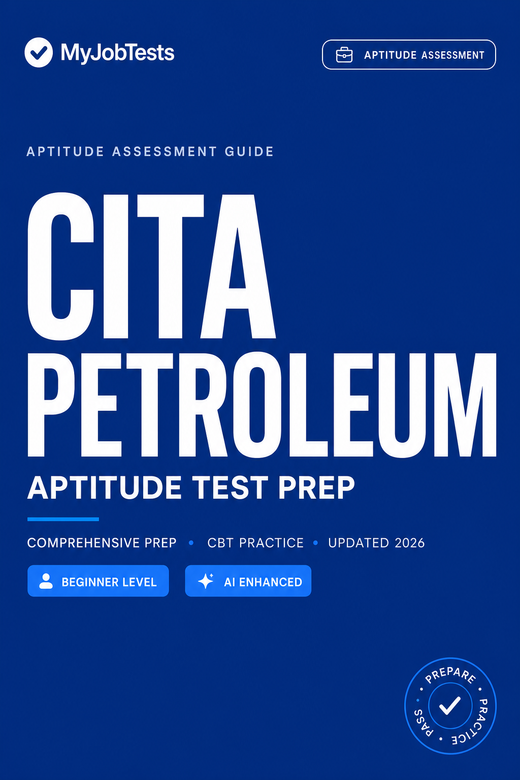 CITA Petroleum Aptitude Test Prep Pack CITA Petroleum assessment preparation cover