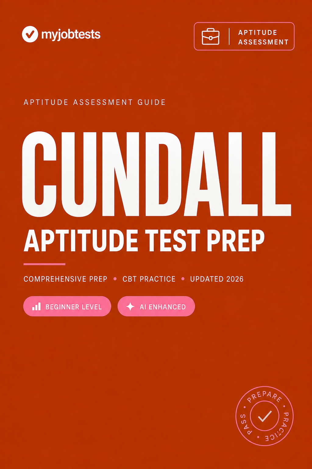 Cundall Graduate Aptitude Test Prep Pack Cundall assessment preparation cover