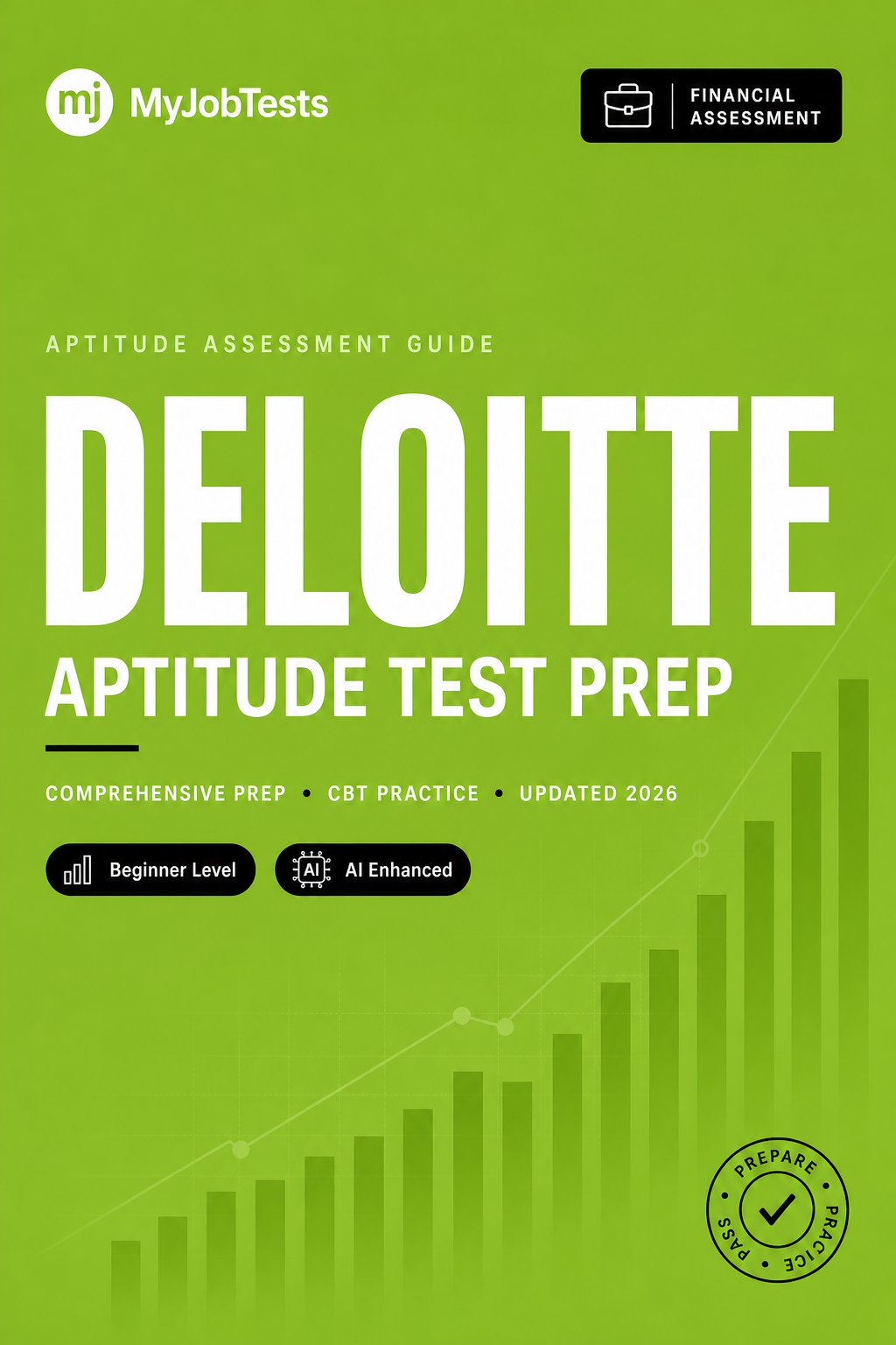 Deloitte Aptitude Test Prep Pack Deloitte assessment preparation cover