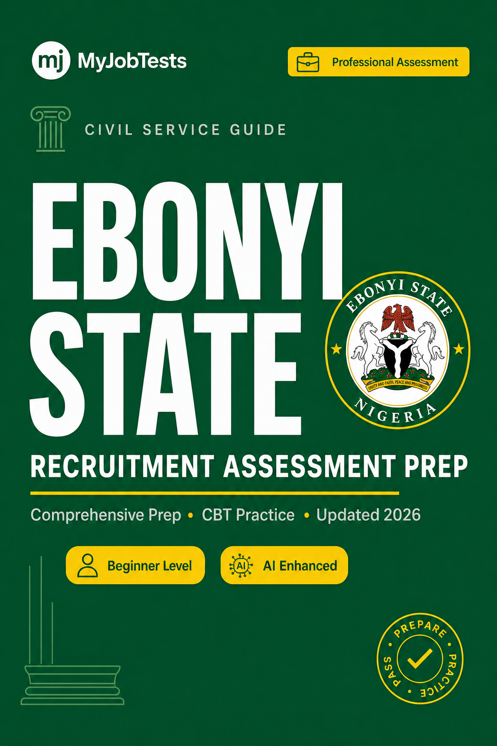 Ebonyi SUBEB Recruitment Exam Prep Pack Ebonyi State assessment preparation cover