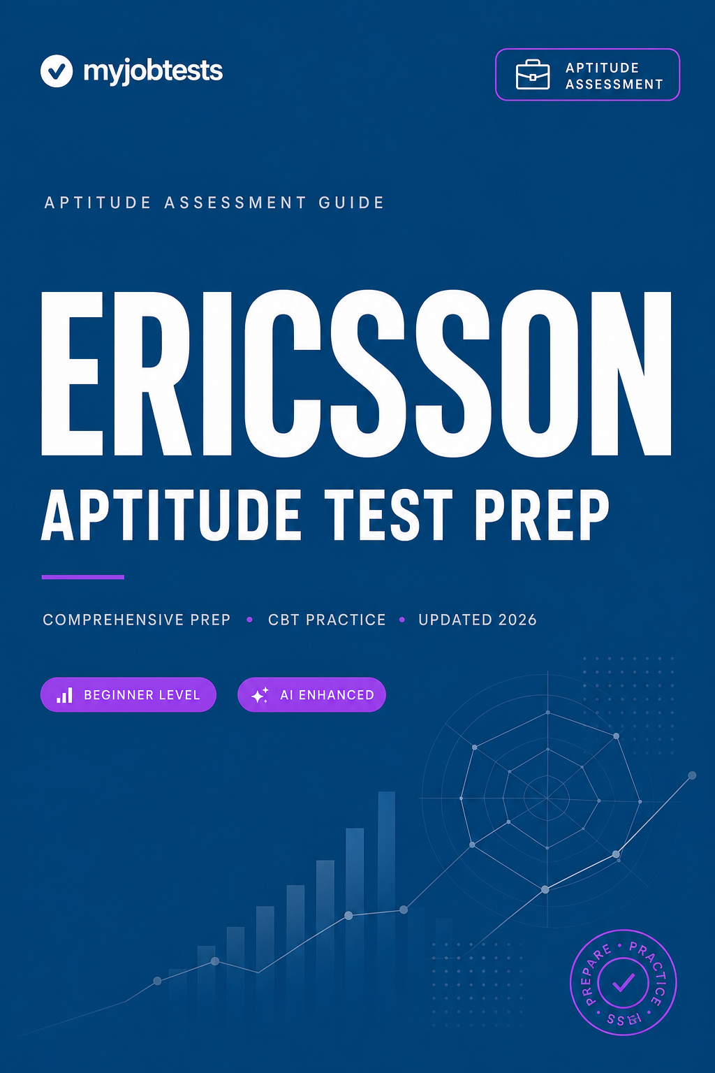 Ericsson Aptitude Test Prep Pack Ericsson assessment preparation cover