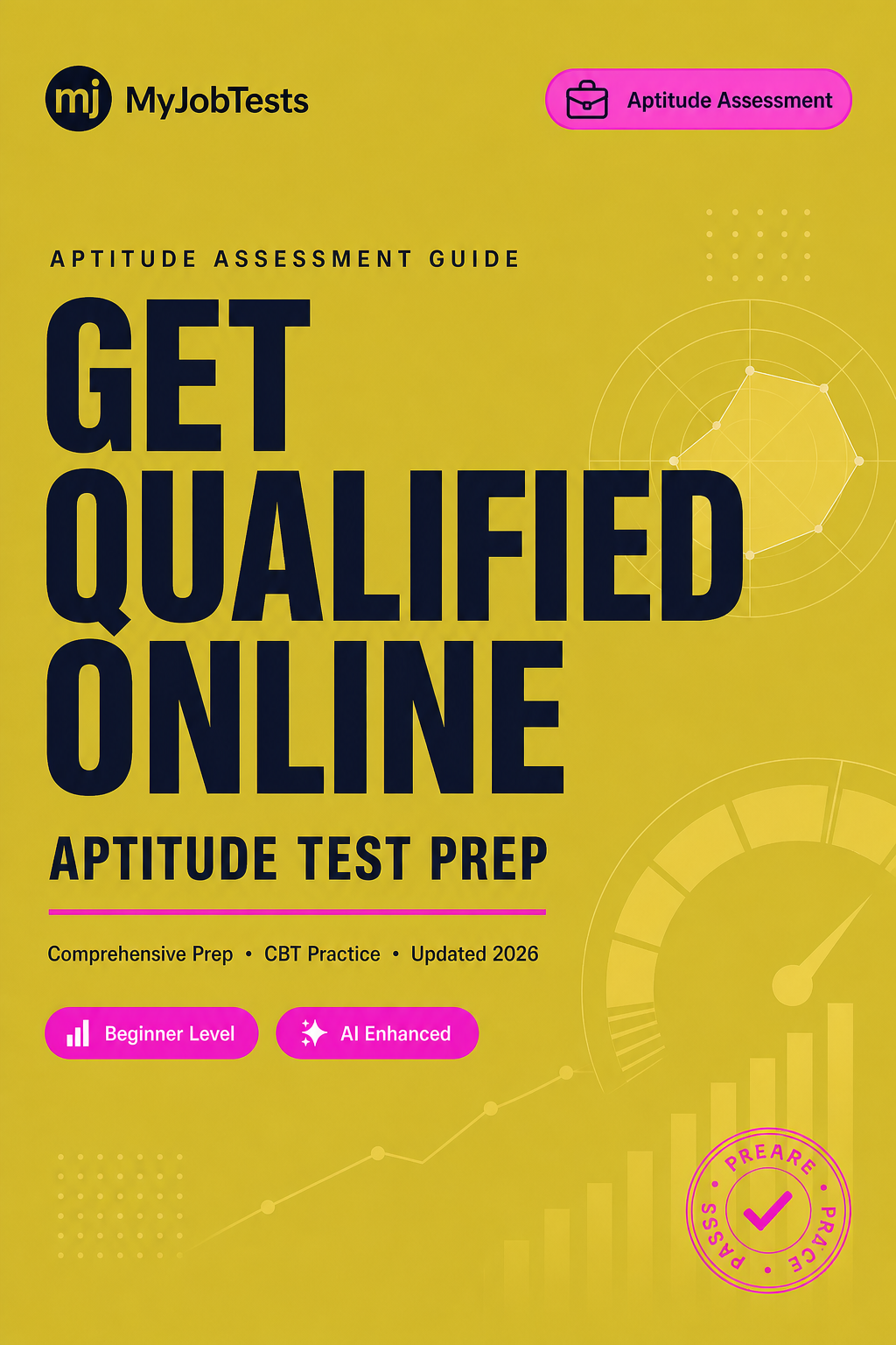 Get Qualified Online Aptitude Test Prep Pack Get Qualified Online assessment preparation cover
