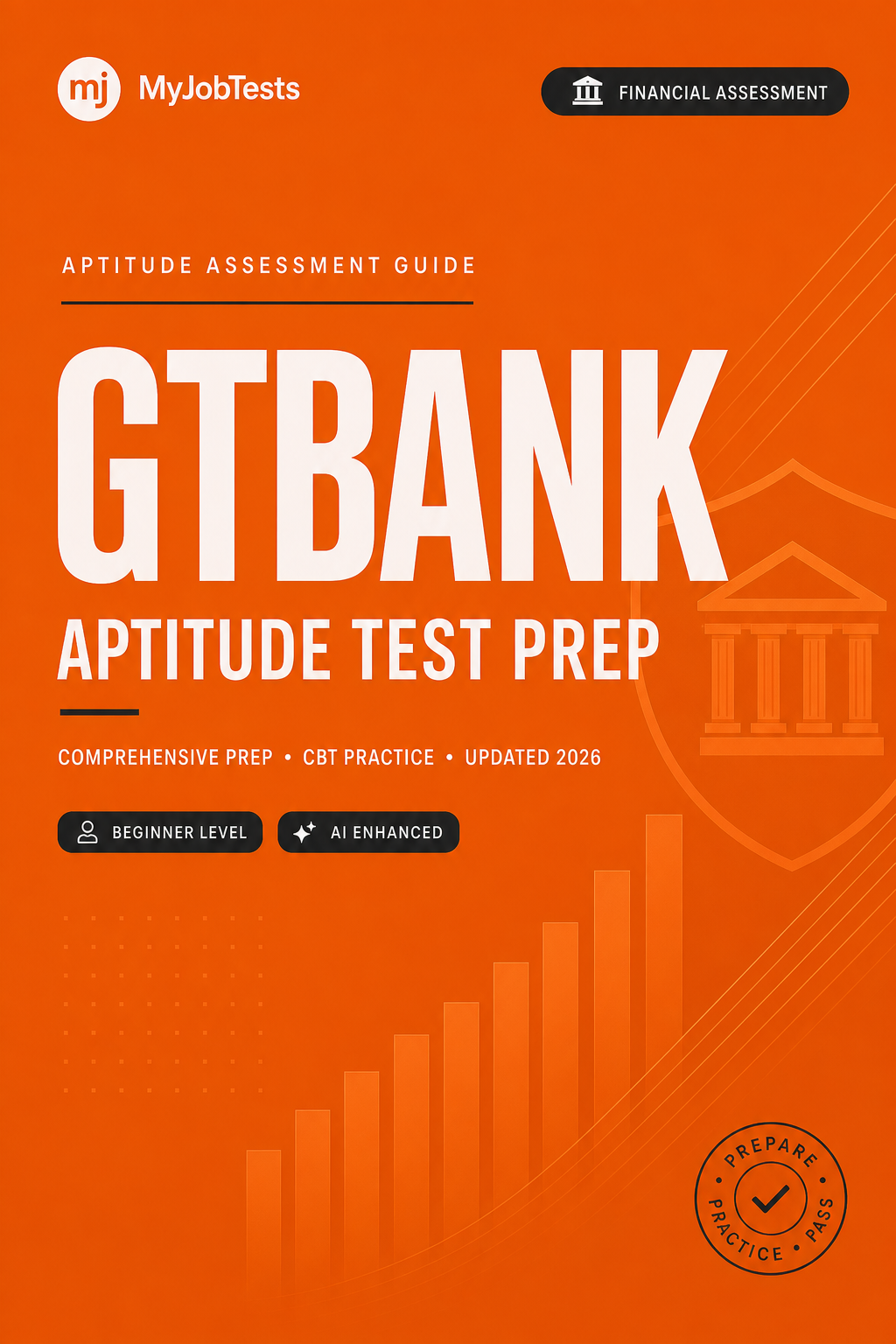 GTBank Job Internship Aptitude Test Prep Pack GTBank assessment preparation cover