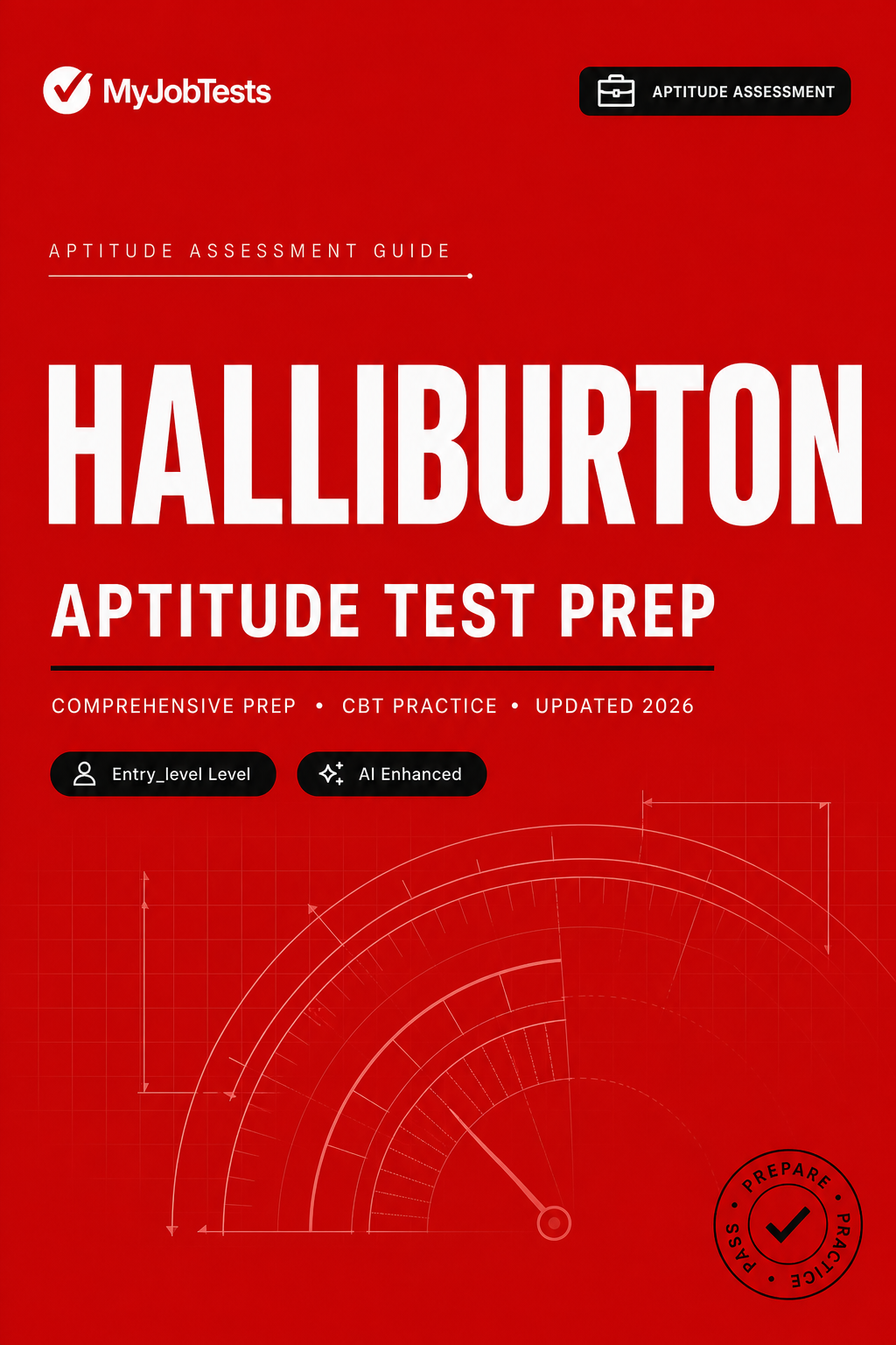 Halliburton Aptitude Test Prep Pack Halliburton assessment preparation cover
