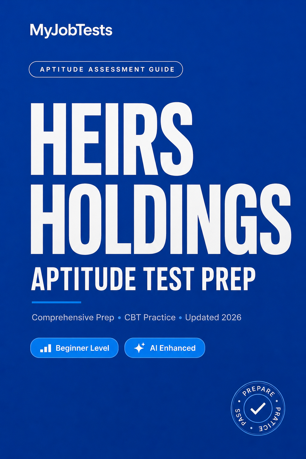 Heirs Holdings Limited Aptitude Test Prep Questions & Answers Heirs Holdings assessment preparation cover