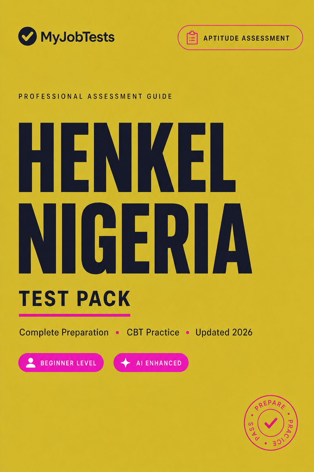 Henkel Nigeria Test Pack Henkel Nigeria assessment preparation cover