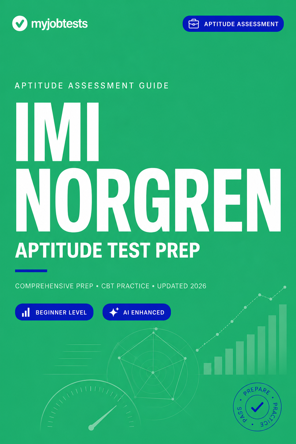 IMI Norgen Aptitude Test Prep Pack IMI Norgren assessment preparation cover