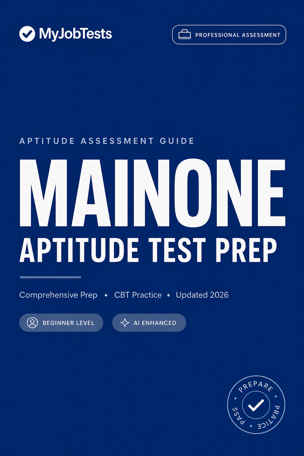 MainOne Cable Aptitude Test Prep Pack MainOne assessment preparation cover