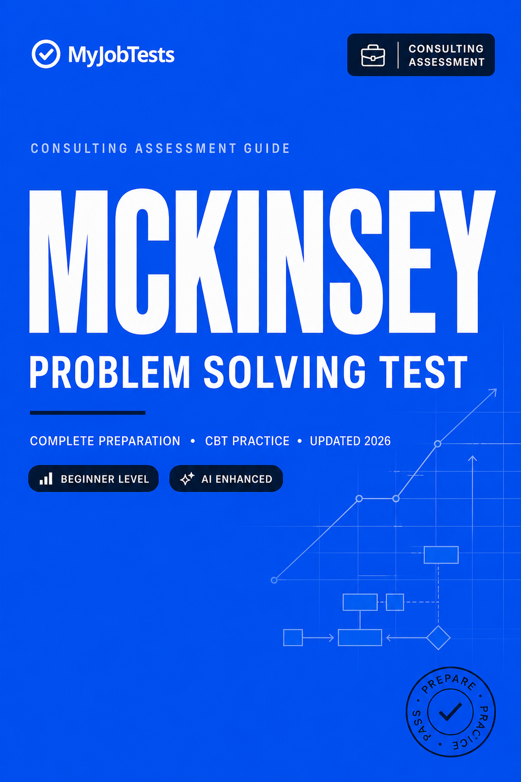 Mckinsey Problem Solving Test Practice Pack McKinsey assessment preparation cover - aptitude-test