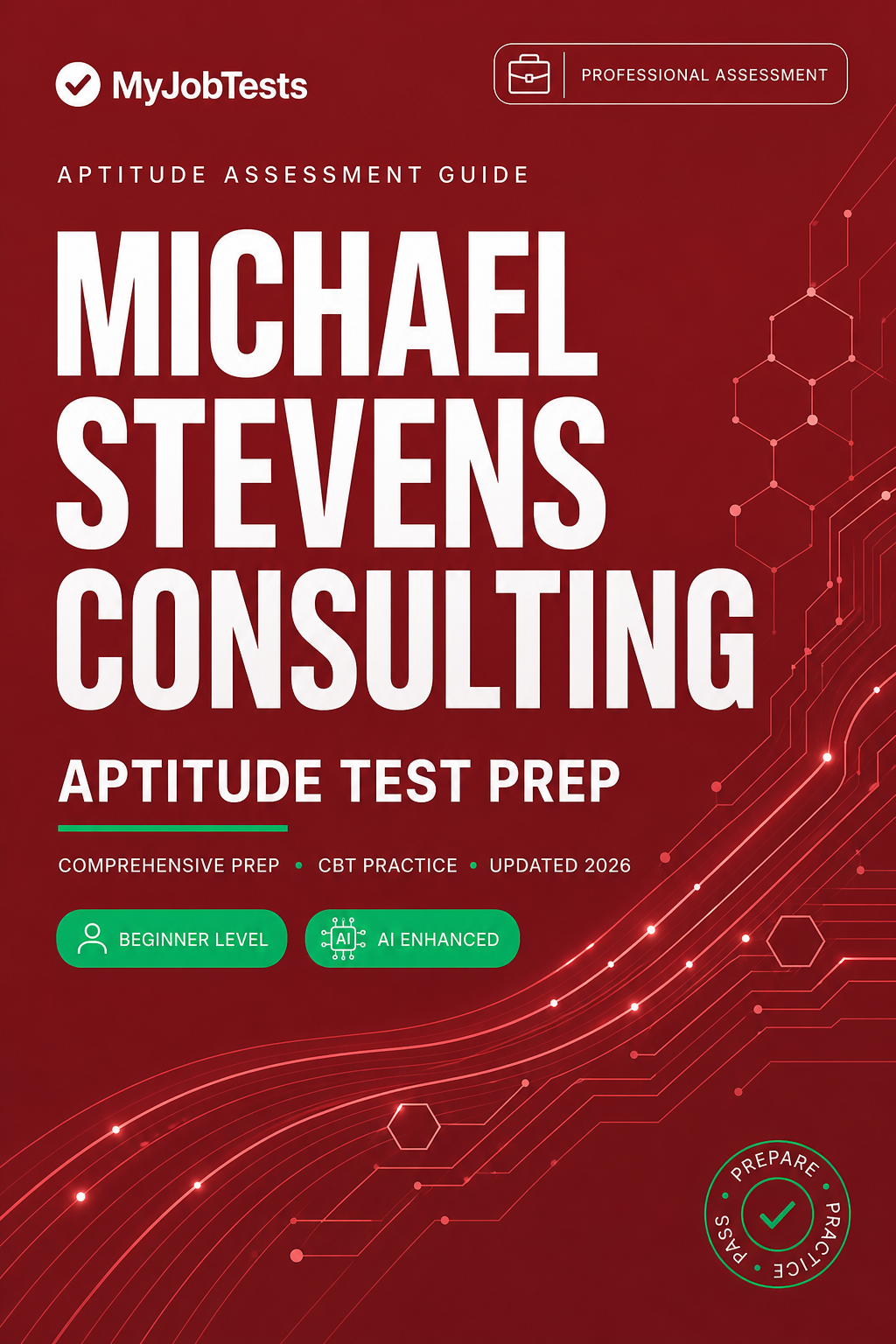Michael Stevens Consulting Aptitude Test Prep Pack Michael Stevens Consulting assessment preparation cover
