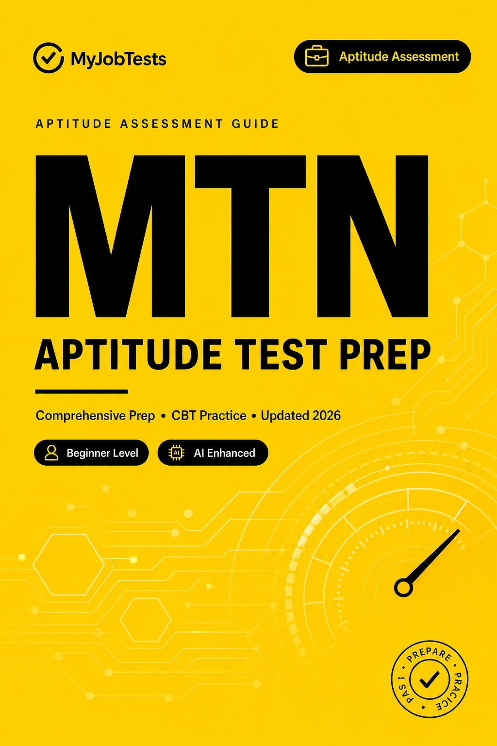 MTN Aptitude Test Prep Pack MTN assessment preparation cover