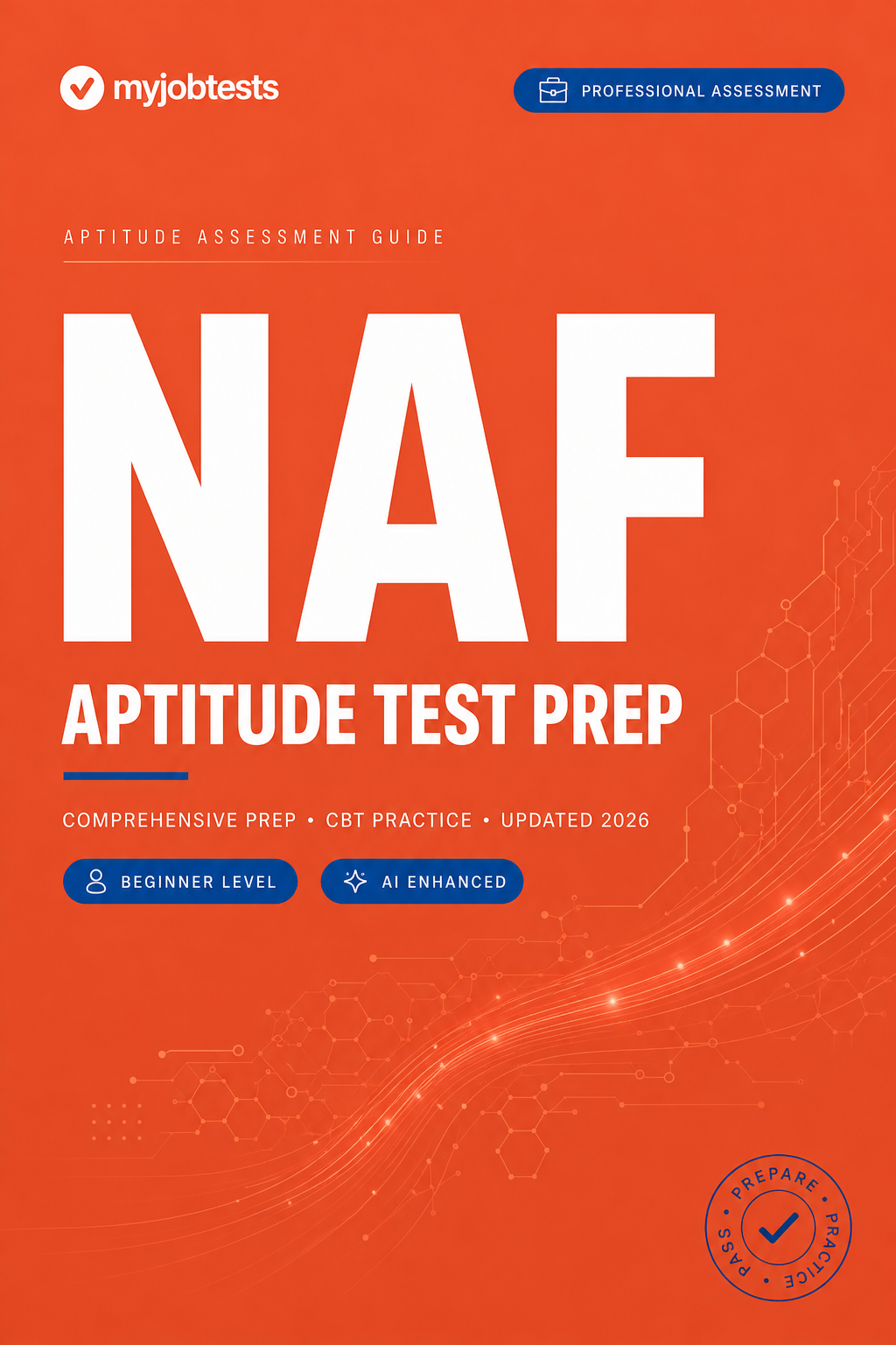 NAF Aptitude Test Prep Pack NAF assessment preparation cover